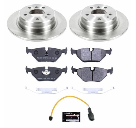 Power Stop 1989 BMW 525i Rear Track Day Brake Kit