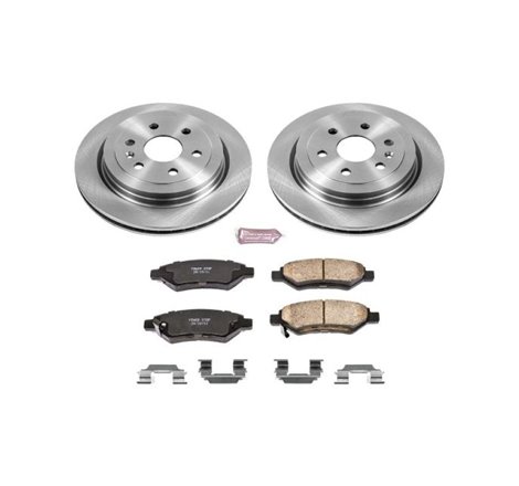 Power Stop 10-16 Cadillac SRX Rear Autospecialty Brake Kit