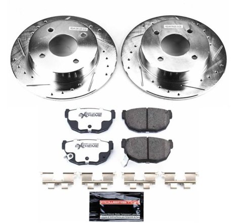 Power Stop 89-98 Nissan 240SX Rear Z26 Street Warrior Brake Kit