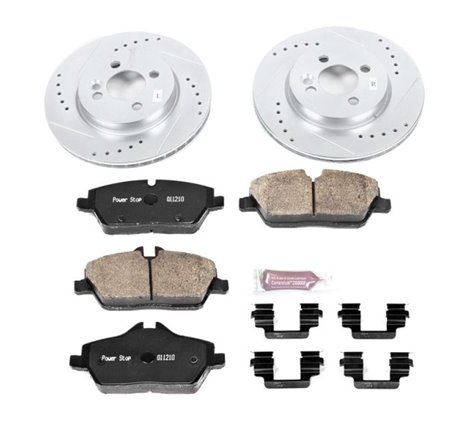 Power Stop 11-16 Mini Cooper Front Z23 Evolution Sport Brake Kit