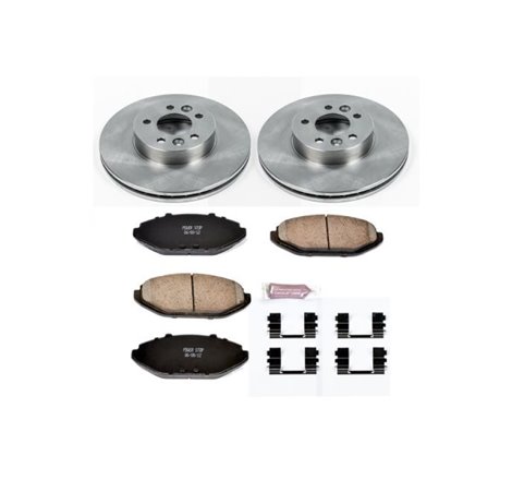 Power Stop 98-02 Ford Crown Victoria Front Autospecialty Brake Kit