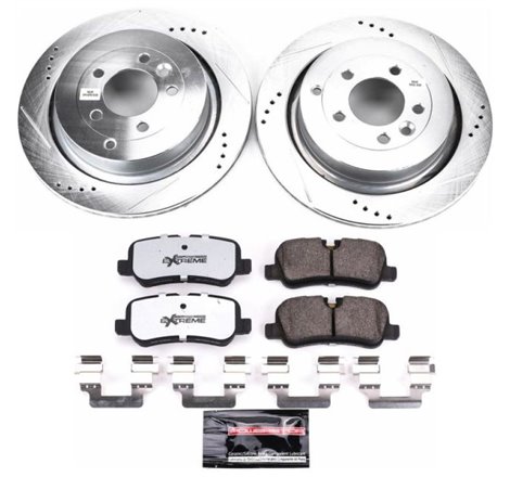 Power Stop 10-16 Land Rover LR4 Rear Z36 Truck & Tow Brake Kit