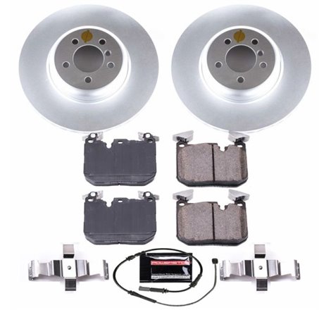 Power Stop 12-15 BMW 335i Front Z23 Evolution Sport Coated Brake Kit