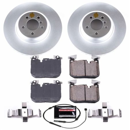 Power Stop 12-15 BMW 335i Front Z23 Evolution Sport Coated Brake Kit