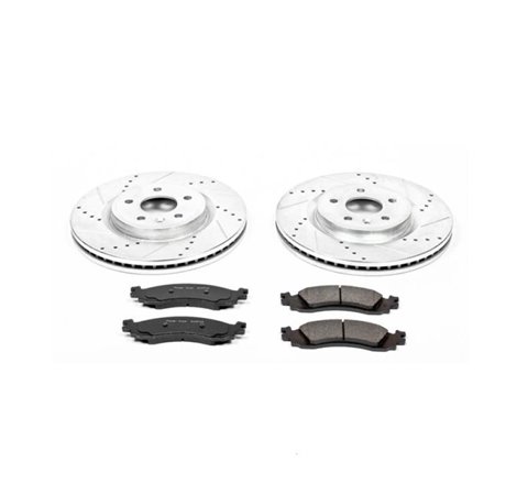 Power Stop 2010 Ford Taurus Front Z23 Evolution Sport Brake Kit