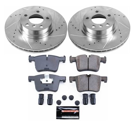 Power Stop 11-17 BMW X3 Front Z23 Evolution Sport Brake Kit