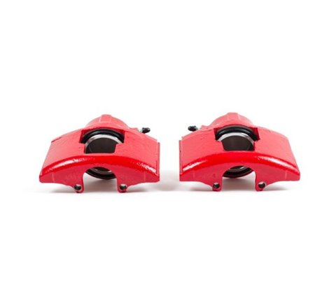 Power Stop 90-00 Chevrolet C3500 Front Red Calipers w/o Brackets - Pair