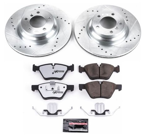 Power Stop 2006 BMW 330i Front Z26 Street Warrior Brake Kit