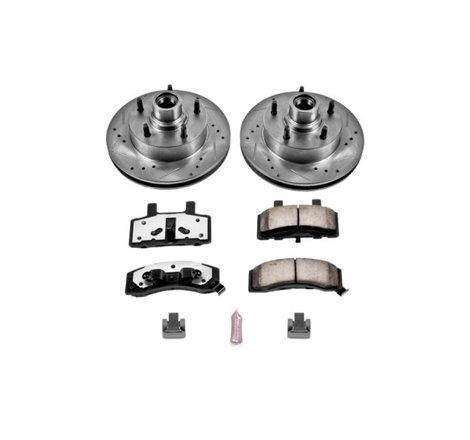 Power Stop 87-93 Ford E-150 Front Z36 Truck & Tow Brake Kit