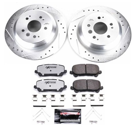 Power Stop 16-19 Honda Pilot Rear Z36 Truck & Tow Brake Kit