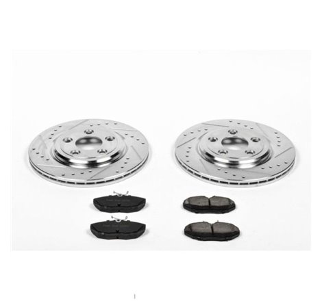 Power Stop 03-05 Jaguar S-Type Rear Z23 Evolution Sport Brake Kit