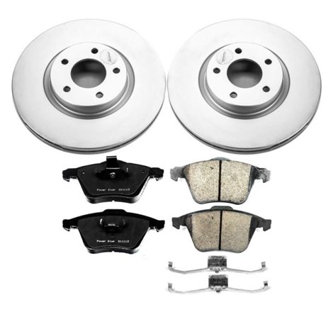 Power Stop 07-13 Mazda 3 Front Z17 Evolution Geomet Coated Brake Kit