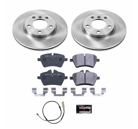 Power Stop 11-16 Mini Cooper Countryman Front Track Day Brake Kit