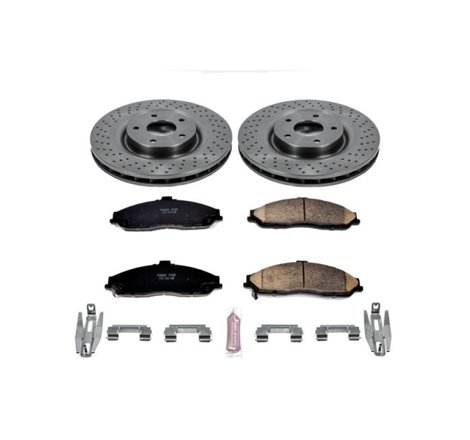 Power Stop 06-09 Cadillac XLR Front Autospecialty Brake Kit