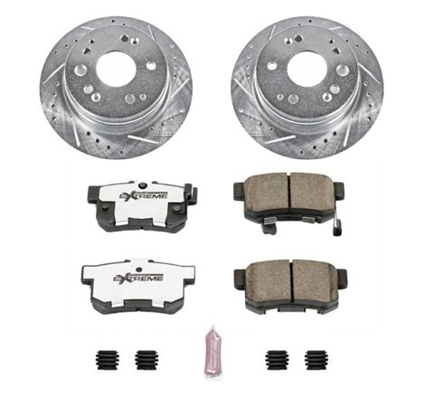 Power Stop 01-03 Acura CL Rear Z26 Street Warrior Brake Kit