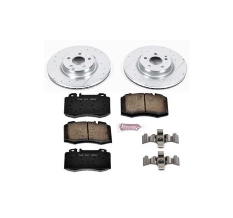 Power Stop 08-11 Mercedes-Benz CLS550 Front Z23 Evolution Sport Brake Kit