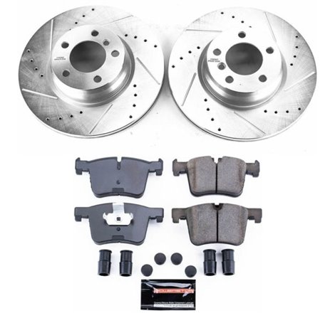 Power Stop 14-15 BMW 228i Front Z23 Evolution Sport Brake Kit