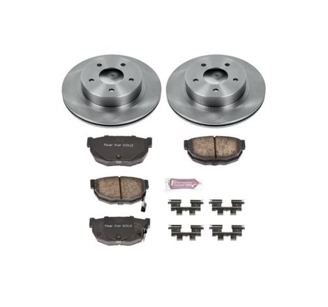 Power Stop 86-89 Nissan 300ZX Rear Autospecialty Brake Kit