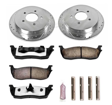 Power Stop 00-02 Ford Expedition Rear Z36 Truck & Tow Brake Kit