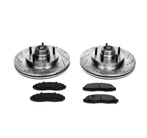 Power Stop 97-00 Ford F-150 Front Z23 Evolution Sport Brake Kit