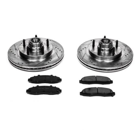 Power Stop 97-00 Ford F-150 Front Z23 Evolution Sport Brake Kit