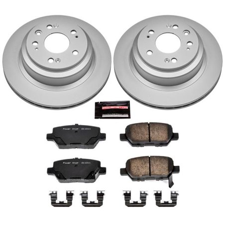 Power Stop 05-12 Acura RL Rear Z17 Evolution Geomet Coated Brake Kit