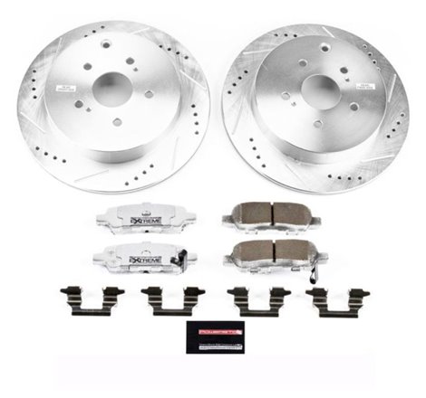 Power Stop 09-13 Suzuki Grand Vitara Rear Z26 Street Warrior Brake Kit