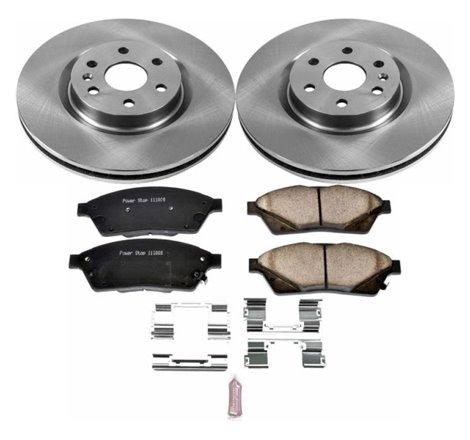 Power Stop 10-16 Cadillac SRX Front Autospecialty Brake Kit