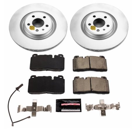 Power Stop 17-18 Audi A6 Front Z23 Evolution Sport Coated Brake Kit