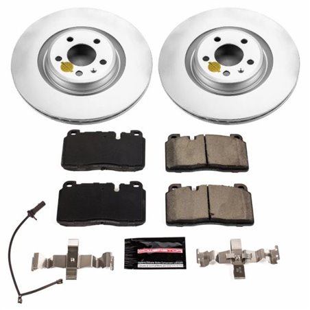 Power Stop 17-18 Audi A6 Front Z23 Evolution Sport Coated Brake Kit