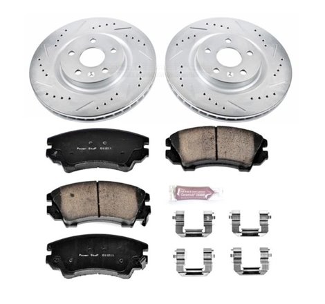 Power Stop 11-17 Chevrolet Caprice Front Z23 Evolution Sport Brake Kit