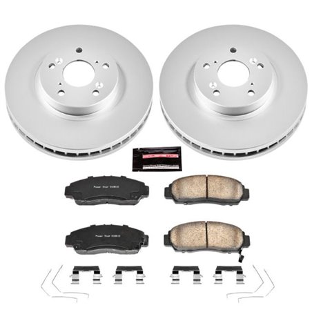 Power Stop 11-14 Acura TSX Front Z17 Evolution Geomet Coated Brake Kit