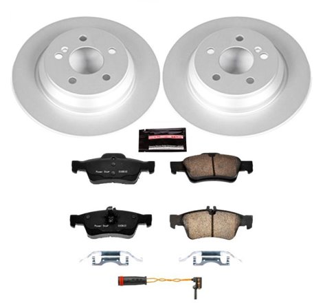 Power Stop 03-06 Mercedes-Benz CL500 Rear Z23 Evolution Sport Coated Brake Kit