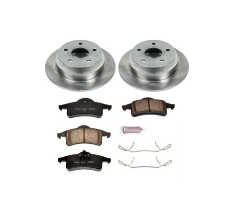 Power Stop 99-04 Jeep Grand Cherokee Rear Autospecialty Brake Kit