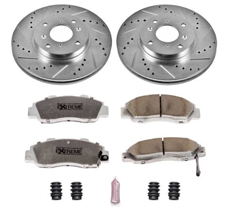 Power Stop 98-99 Acura CL Front Z26 Street Warrior Brake Kit