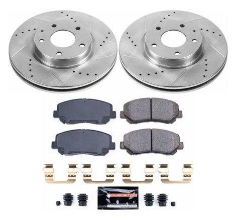 Power Stop 13-15 Mazda CX-5 Front Z23 Evolution Sport Brake Kit