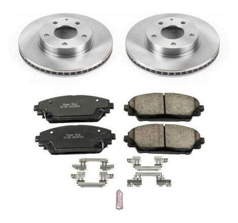 Power Stop 14-16 Mazda 3 Front Autospecialty Brake Kit