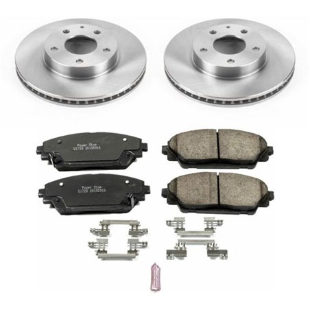 Power Stop 14-16 Mazda 3 Front Autospecialty Brake Kit