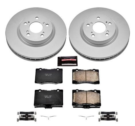 Power Stop 05-12 Acura RL Front Z17 Evolution Geomet Coated Brake Kit