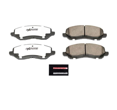 Power Stop 11-14 Chrysler 200 Front Z26 Extreme Street Brake Pads w/Hardware