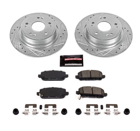 Power Stop 16-18 Honda HR-V Rear Z23 Evolution Sport Brake Kit