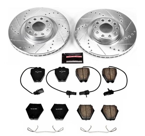 Power Stop 00-04 Audi A6 Quattro Front Z23 Evolution Sport Brake Kit