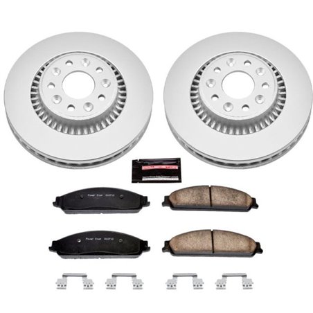 Power Stop 05-07 Ford Five Hundred Front Z17 Evolution Geomet Coated Brake Kit