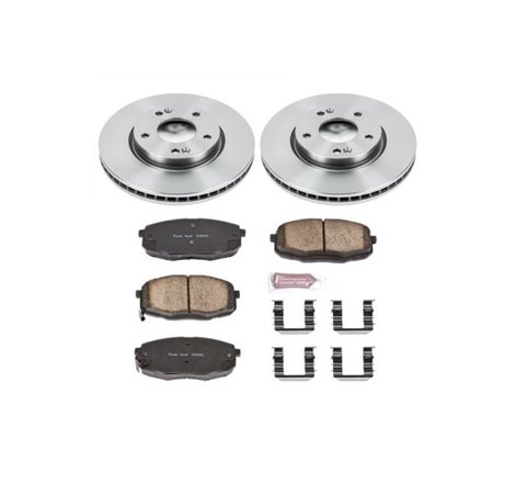 Power Stop 09-12 Hyundai Elantra Front Autospecialty Brake Kit