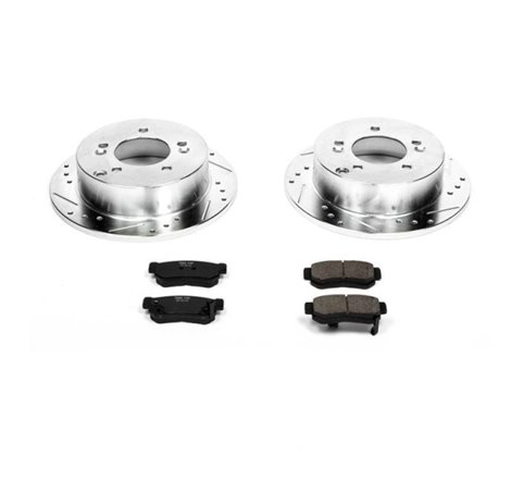 Power Stop 06-08 Hyundai Sonata Rear Z23 Evolution Sport Brake Kit