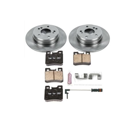 Power Stop 99-00 Mercedes-Benz C230 Rear Autospecialty Brake Kit