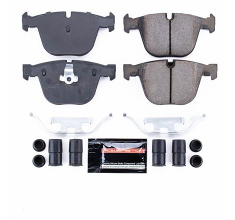 Power Stop 07-18 BMW X5 Rear Z23 Evolution Sport Brake Pads w/Hardware