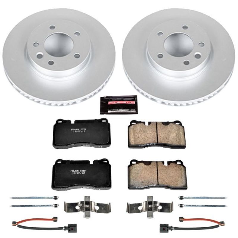 Power Stop 06-17 Volkswagen Touareg Front Z23 Evolution Sport Coated Brake Kit