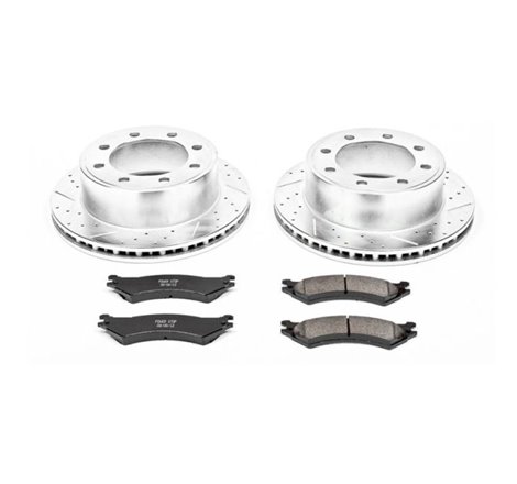 Power Stop 2007 Ford E-150 Rear Z23 Evolution Sport Brake Kit