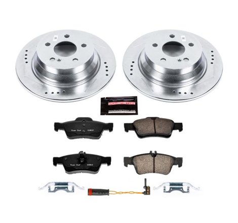 Power Stop 14-16 Mercedes-Benz E250 Rear Z23 Evolution Sport Brake Kit